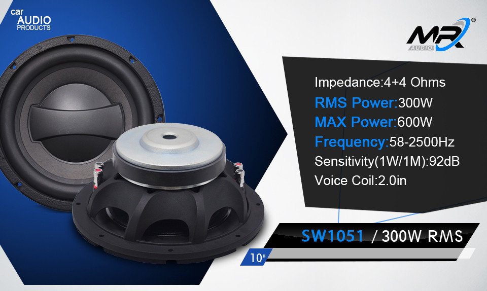 SW1051-shallow subwoofer