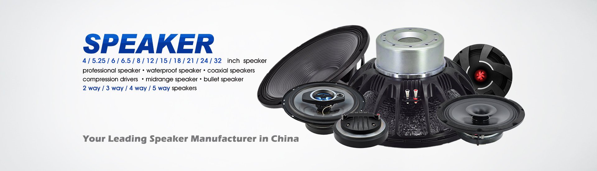 Speaker Manufacturer in China