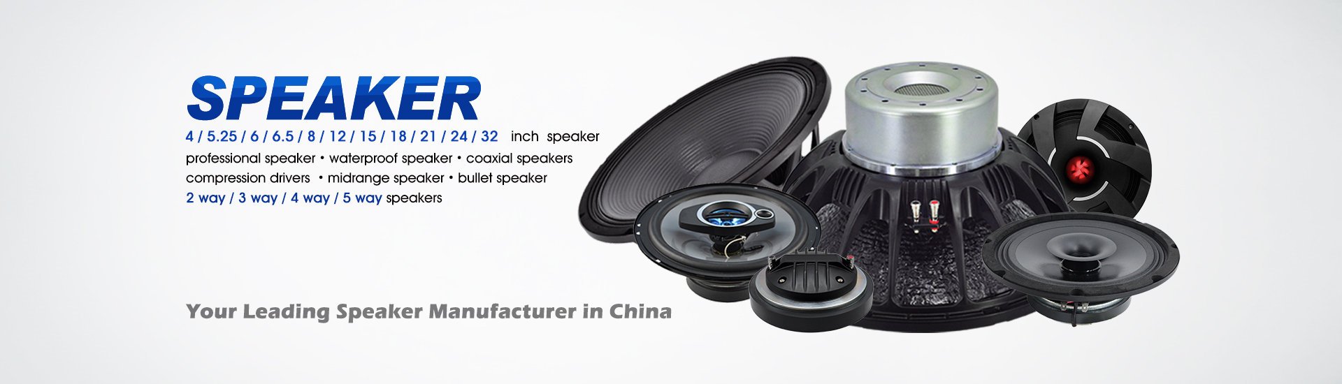 18 Inch Speaker Manufacturer