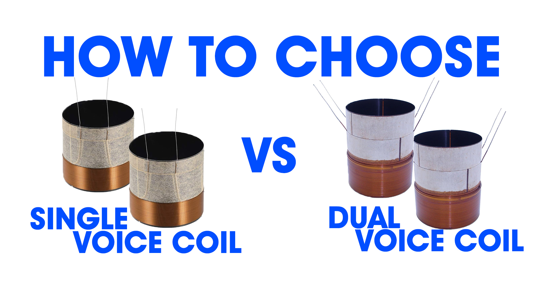 Single or Dual Voice Coil? The Ultimate Subwoofer Showdown!